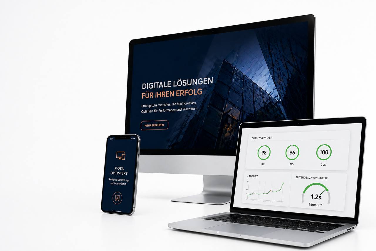 Webentwicklung und strategische Website-Optimierung
